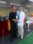 visitor from China with Solimar Blanco