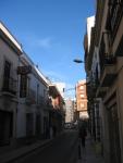 Narrow street in Almendralejo