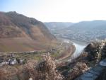 180° view of Cochem, upriver