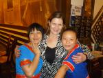 Girls self initiated sing songs to Madame Ramalho