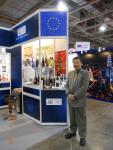 Mr. Cheung attended our booth