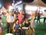 Overseas visitors with Nuria