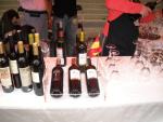 Wine displayed