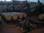 working on the barrel