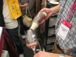 Serving Cava Rosy