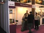 An view to our booth