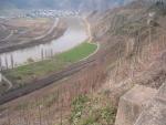 Vineyards in hilltop of Bremm